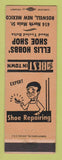 Matchbook Cover - Ellis Hobbs' Shoe Shop Roswell NM