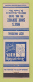 Matchbook Cover - Hill's Shoe Service Repair St Louis MO