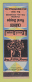 Matchbook Cover - Carrick Flower Shoppe Pittsburgh PA