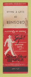Matchbook Cover - Stetson Men's Shoes Grosner WORN