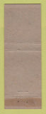 Matchbook Cover - Stetson Men's Shoes Grosner WORN