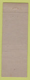 Matchbook Cover - Palo Duro Ice Nisise Amarillo TX Christmas
