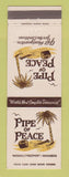 Matchbook Cover - Pipe of Peace Freeport Nassau Bahamas Gift Store