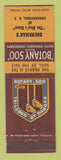 Matchbook Cover - Botany 500 Men's Clothes Shenkman's Canandaigua NY