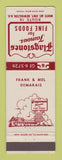 Matchbook Cover - Flagstones Restaurants Newington NH