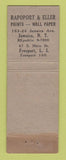 Matchbook Cover - Russell Sloat Imperial Wallpaper Freeport LI NY WEAR