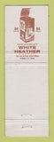 Matchbook Cover - Solly Kramer's Liquor South Africa White Heather Whiskey WEAR