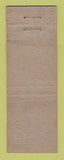Matchbook Cover - Dri Brite Liquid Wax St Louis MO WORN