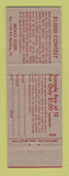 Matchbook Cover - Molly Anchor Screws