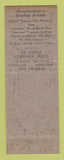 Matchbook Cover - St Louis Cordage Mills Amco Rope MO?