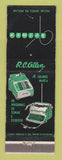Matchbook Cover - Brimex Typewriters Adding Machines Sao Paulo Brazil