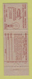 Matchbook Cover - Molly Screw Anchors girlie