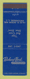 Matchbook Cover - Richard York Red Cross Shoes Patchogue LI NY