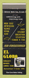 Matchbook Cover - El Globe Camera Store Curacao