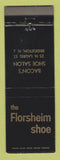 Matchbook Cover - Florsheim Shoes Bacon's Bridgeton NJ