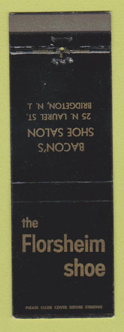 Matchbook Cover - Florsheim Shoes Bacon's Bridgeton NJ