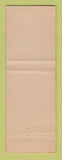 Matchbook Cover - Freeman Men's Shoes Berg's Spokane WA clothes
