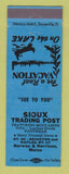 Matchbook Cover - Sioux Trading Post Norway Harrison ME