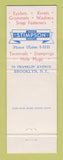 Matchbook Cover - Stimpson Grommets Washers Brooklyn NY