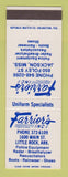 Matchbook Cover - Farrior's Police Equipment Radar Jackson MS