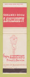 Matchbook Cover - Albertson's Grocery Stores