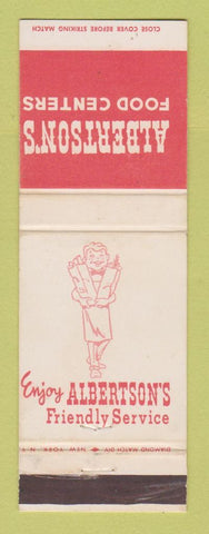 Matchbook Cover - Albertson's Grocery Stores