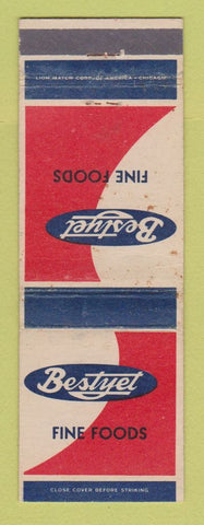 Matchbook Cover - Bestyet Fine Foods Grocery WEAR