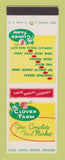 Matchbook Cover - Clover Farm Grocery Stores DD Bean SAMPLE