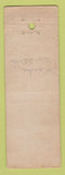 Matchbook Cover - Bostonian Men's Shoes Marott's Indianapolis IN