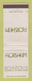 Matchbook Cover - Florsheim Shoes Boynton's Plattsburgh NY