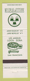 Matchbook Cover - Mifune Udon Soba San Francisco Los Angeles CA