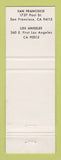 Matchbook Cover - Mifune Udon Soba San Francisco Los Angeles CA