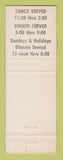 Matchbook Cover - Smorgas Table Restaurant Sunnyvale CA WEAR