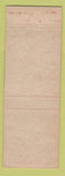 Matchbook Cover - Bob's Steaks San Francisco CA