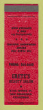 Matchbook Cover - Grete's Beauty Salon San Francisco CA