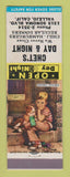 Matchbook Cover - Chet's Day and Night Restaurant Vallejo CA