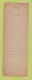 Matchbook Cover - Hotel Touraine Oakland CA