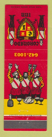 Matchbook Cover - Coronado Inn Vallejo CA