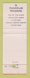 Matchbook Cover - Hotel Mark Hopkins San Francisco CA