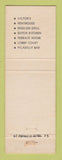 Matchbook Cover - Hotel St Francis San Francisco CA