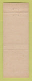Matchbook Cover - Hanusa Plumbing Heating Council Bluffs IA