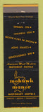 Matchbook Cover - Mohawk Manor Motor Hotels Syracuse Buffalo NY Indianapolis IN
