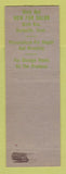 Matchbook Cover - Chayburke's Furs Nashville TN