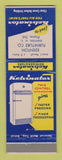 Matchbook Cover - Kelvinator Refrigerator Edonton Furniture NC