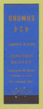 Matchbook Cover - 424 Edmond Junction Buffet St Joseph MO