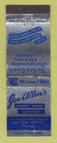 Matchbook Cover - Joe Allen's Happy Hour Lounge Chicago IL