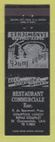 Matchbook Cover - Restaurant Commerciale Levis QC