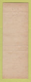 Matchbook Cover - Restaurant Commerciale Levis QC
