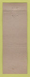 Matchbook Cover - Homestead Dinners Indianapolis IN WEAR