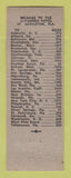 Matchbook Cover - Alhambra Hotel St Augustine FL